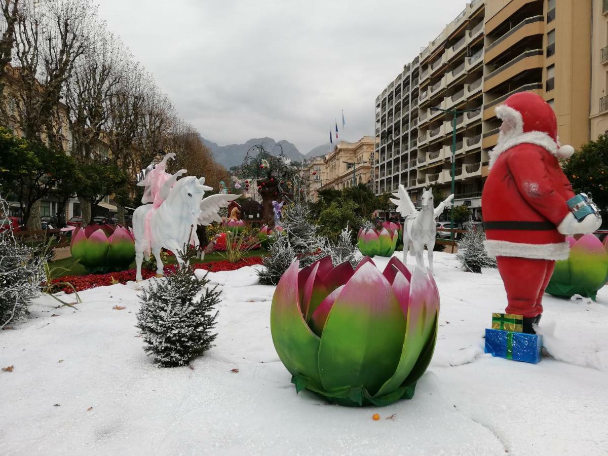 Appartement Le Cernuschi Rdc Μεντόν Εξωτερικό φωτογραφία
